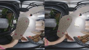 3D VR 180 POV Crush Dwarf Sun Feet 6K