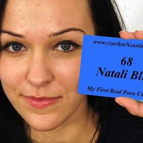 Natali's first porn casting