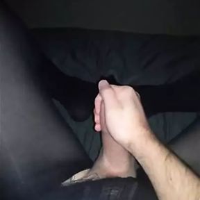 Making My Boy Cock Orgasm Multiple Times Wearing Pantyhose