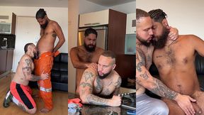 mamando la verga a macho de la calle