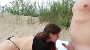 Beach Is My Favorite Place for a Hot Fucking Makes Me so Horny Being Out in Nature