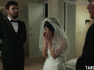 This family ritual was strange to say the least for this new latin babe bride