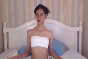 horny Bony Brazilian baby batter On web cam