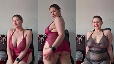 Dominant Slutty JOI - Sheer Outfits, Big Boobs & Ass Tease (More of my videos find on ONLYFANS, MANYVIDS...))