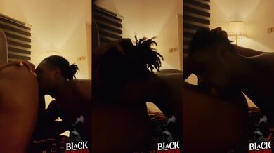 Woke up to Breakfast in Bed Ebony Real Amateur Pussy Eating Loud Moaning Big Ass Squirt