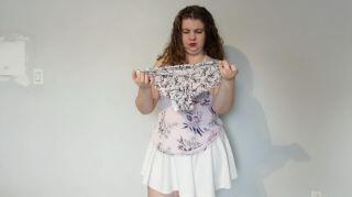 Wife Finds Your Panties and Pegs You with Chastity
