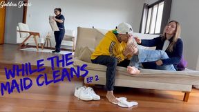 The maid’s step-son - He never knew he loved feet Ep 2 - Goddess Grazi
