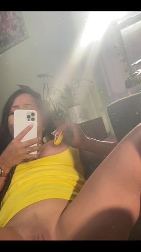 When the Mirror Gets in the Way of My Squirt