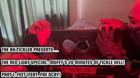 THE RED LIGHT SPECIAL: MUFFY’S 20 MINUTES OF TICKLE HELL! - PART 1 - FEET (FEAT. FAE DCAY)