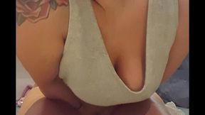 i put oil on body and masturbate with transparent dildo claudia bavel