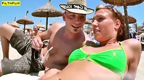 Hardcore Fucking For Brunette Picked Up At Beach