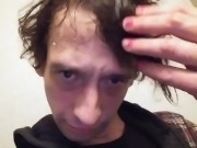 Freshly Rained-On Hair, Pink Nails Transgal Needing You To Suck Me So I Can Fuck Your Pussy