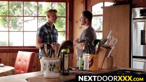 NextDoorXXX.com - Markie More and Alex tanner go deep in bareback action