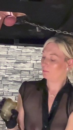Milking Table Ruined Orgasms Session
