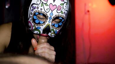 Cool blowjob from a neighbor