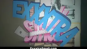 ExxxtraSmall - Tiny Skater teen 18+ Gets Hairy Pussy Drilled