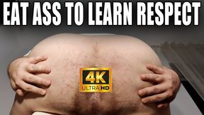 KingMarti: Eat Ass And Learn Some Respect - 4k UHD 2160p