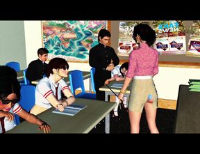 Strict Teacher&#039;s Special Detention - Learn the Hard Way!&quot;
