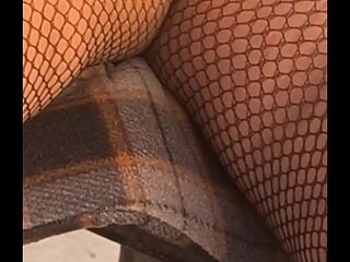 No pants underneath table on bar