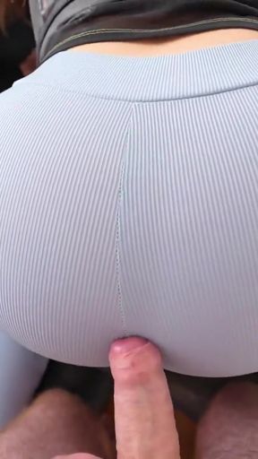 Must-see moment from &quot;Caught Step Sister Masturbating And Fucked Her Through The Hole In Her Yoga Pants&quot;