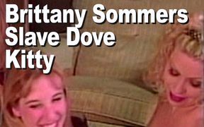 Brittany Sommers & Slave Dove & Kitty Lele: GGG pink lick toys