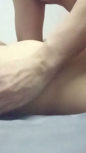 Cheating Wife : A girl with beautiful breasts lies down to be fucked   Clip 1