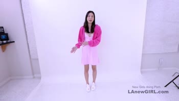 Fake Agent Auditions: Brunette Teen (18+) Sensation's POV Blowjob