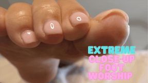 Extreme Close Up FEET - SD