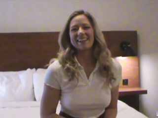 LUCIDFLIX Southern blond playgirl River Lynn responds to an ad to become a pornstar