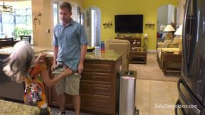 Sally D'angelo - Honeymooning In Step-aunties Panties