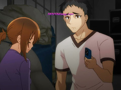 Busty tomboy rides hard on a messy mattress in the supply closet • Hentai Uncensored