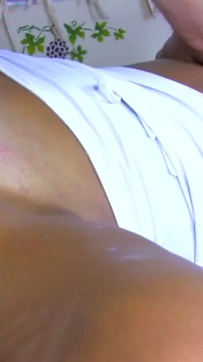 Cute mature latina gets her first rough squirt fuck   Clip 3