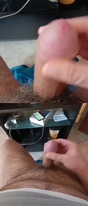 I Jerk My Dick on the Double Screen