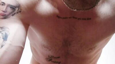 Athletic body flexing muscles and giving you submissive POV