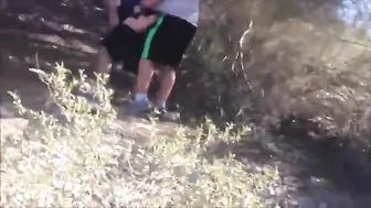 Mature Amateur Daddies Cruising Outdoors for Anonymous Bareback Sex