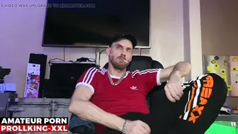 Monster Cock Pumping and Massive Cumshot Solo