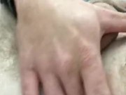 Fingering my asshole in the dollar tree bathroom