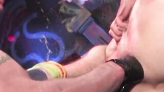 HOT HUNKS FUCKING IN A BATHROOM POV VIEW" - This new hot duo fuck passionately with intense orgasms
