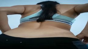 Teen 18 with flawless curves sends private&#x1F92B; video to her teacher