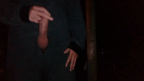 Night Time Onesie Wank Outdoors - Rockard Stepdaddy
