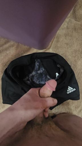 I cum inside my little stepsis tiny volleyball spandex and her dirty pantys that she left on the bathroom floor