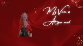 All you need is My voice audio mesmerising clip