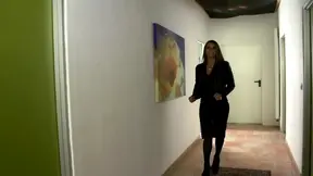 Huge black cock in sexy big boobs   cum on pussy