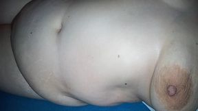 Roma hot erotic belly-tits-pussy adoration - her soft stretch marky belly, swollen, hard breasts and wet, shiny pussy slowly sed