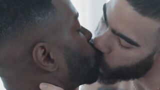 Black Thug Rimjob & Hardcore Anal Sex with Latino Guy