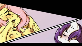 Behind Spa Doors MLP Comic Dub(Rarity X Fluttershy)
