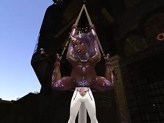 Femboy Is Fastened Up And Screwed Hard By A Excited Fur, Groaning As This guy's Used Like A Toy.