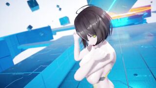 【MMD R-eighteen SEX DANCE】BALTIMORE Goddess delicious booty tasty extreme satisfaction buttocks [CREDIT BY] Shark100