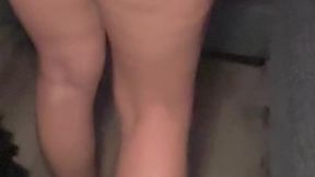 He was too nervous to fuck first night &mdash;  it only lasts a few seconds SMH!