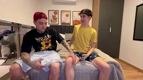 Fodendo um amigo meu que venho me visitar